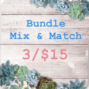 3/$15 items!
